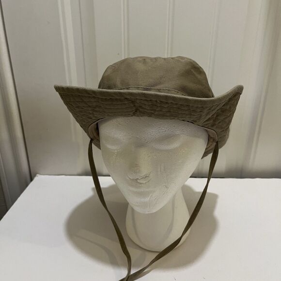 KB Ethos Camo Hat Fishing Hiking Boonie Military Snap Brim Tan Sun Bucket - Picture 1 of 10